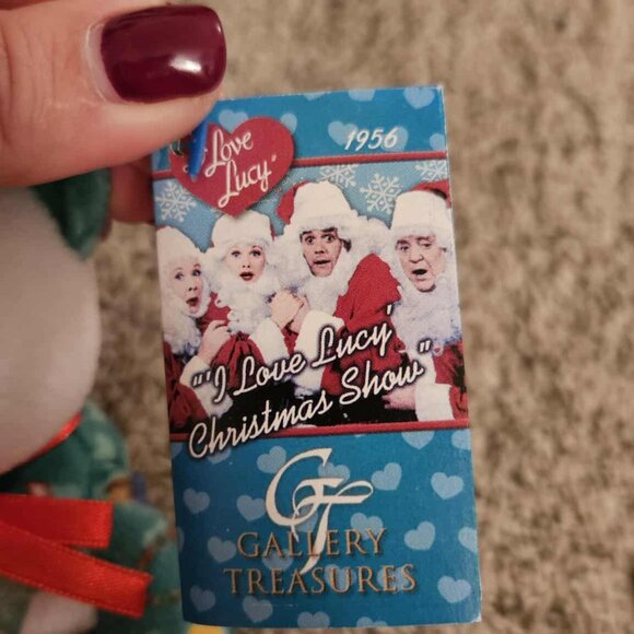 I Love Lucy Collectible Christmas Bear - Picture 2 of 3